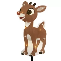 Northlight Rudolph And Friends Pathway Markers Christmas Yard Art