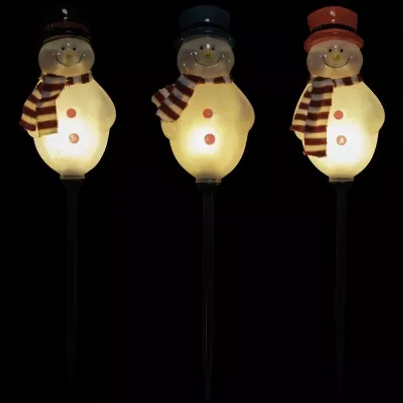 Northlight 16in Pattern  Pathway Markers Christmas Yard Art