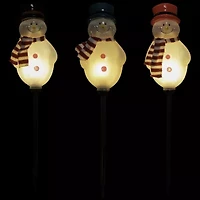 Northlight 16in Pattern  Pathway Markers Christmas Yard Art