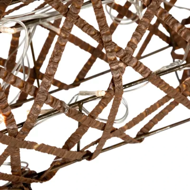 Northlight 35in Led Rattan Reindeer Christmas Yard Art