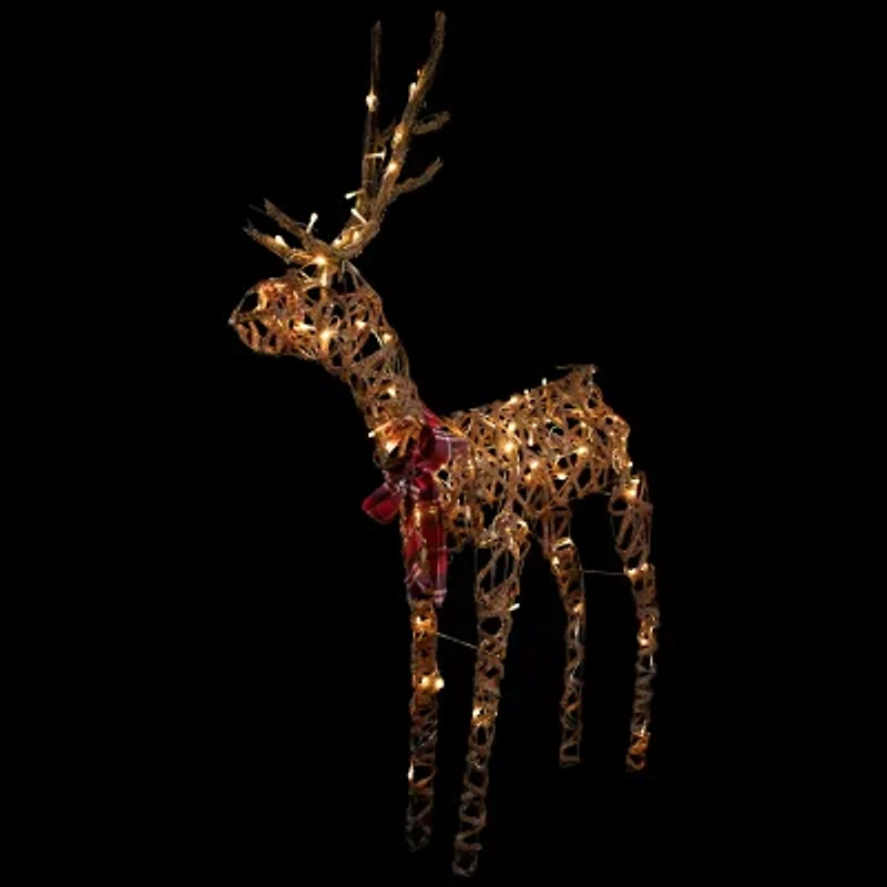 Northlight 47in Led Reindeer Christmas Yard Art