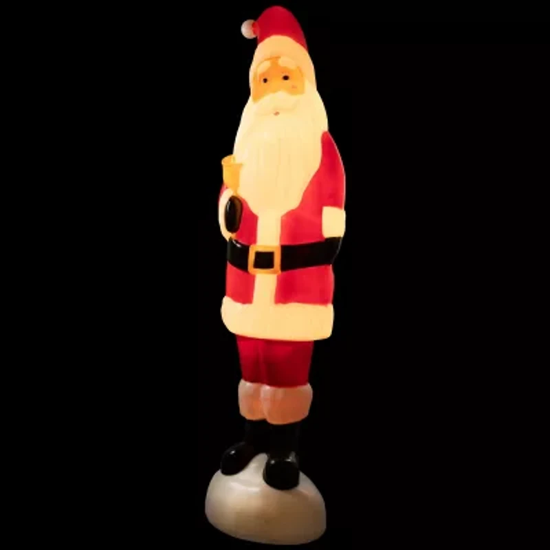 Northlight 59in Prelit Santa Claus Christmas Yard Art