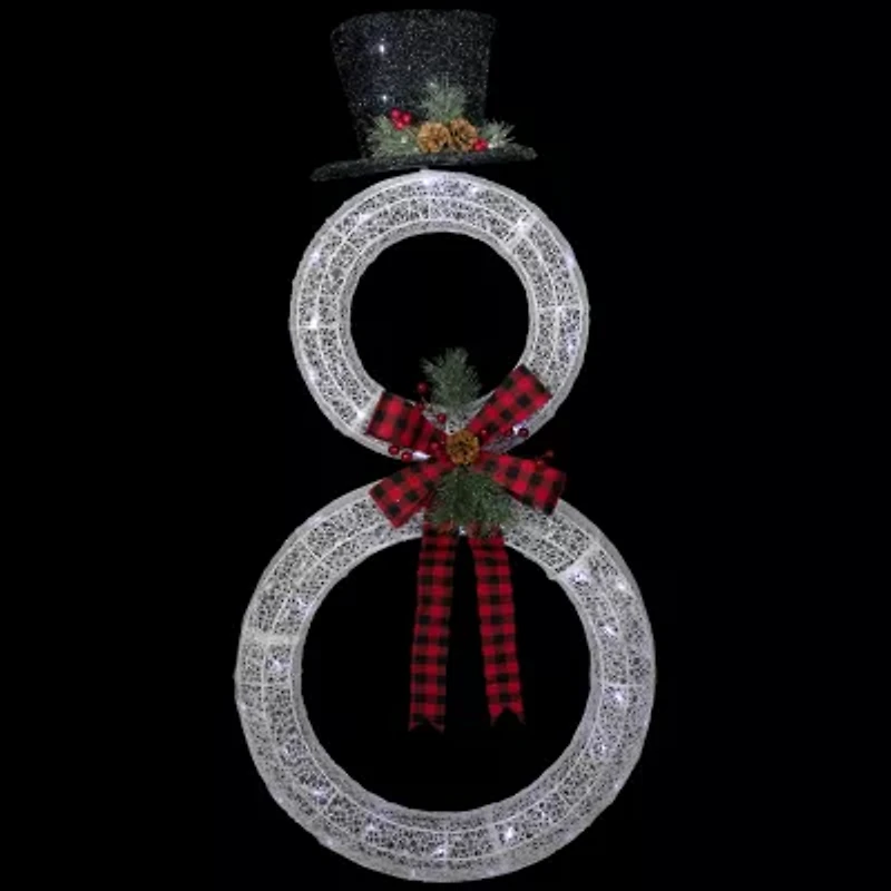 Northlight 48in Led  Wreath Christmas Yard Art