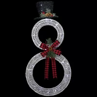 Northlight 48in Led  Wreath Christmas Yard Art
