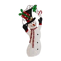 Northlight 3d Lighted Festive Snowman Christmas Yard Art