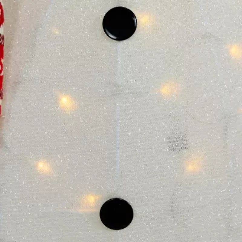 Northlight 3d Lighted Festive Snowman Christmas Yard Art