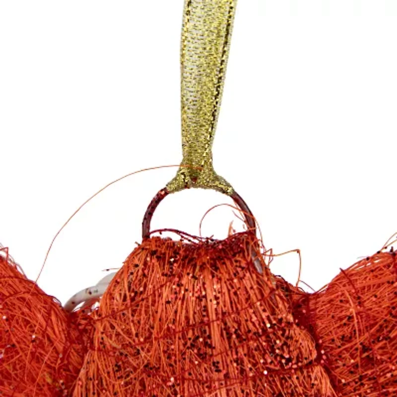 Northlight Lighted Sisal Double Bow Christmas Yard Art