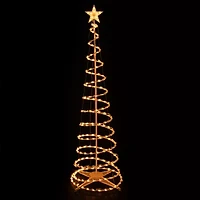 Northlight 6ft Spiral Cone Tree Christmas Yard Art
