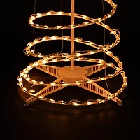 Northlight 6ft Spiral Cone Tree Christmas Yard Art