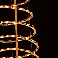 Northlight 6ft Spiral Cone Tree Christmas Yard Art