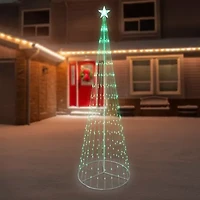 Northlight Led Show Cone  Tree Christmas Yard Art