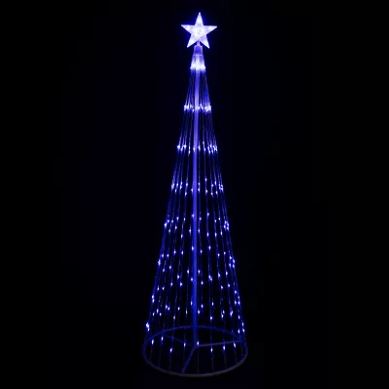 Northlight 9ft Led  Tree Show Cone Christmas Yard Art
