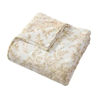 Laura Ashley Bedford Midweight Floral Blanket