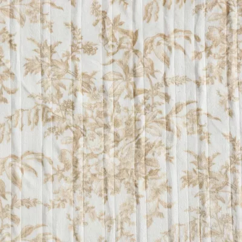 Laura Ashley Bedford Midweight Floral Blanket