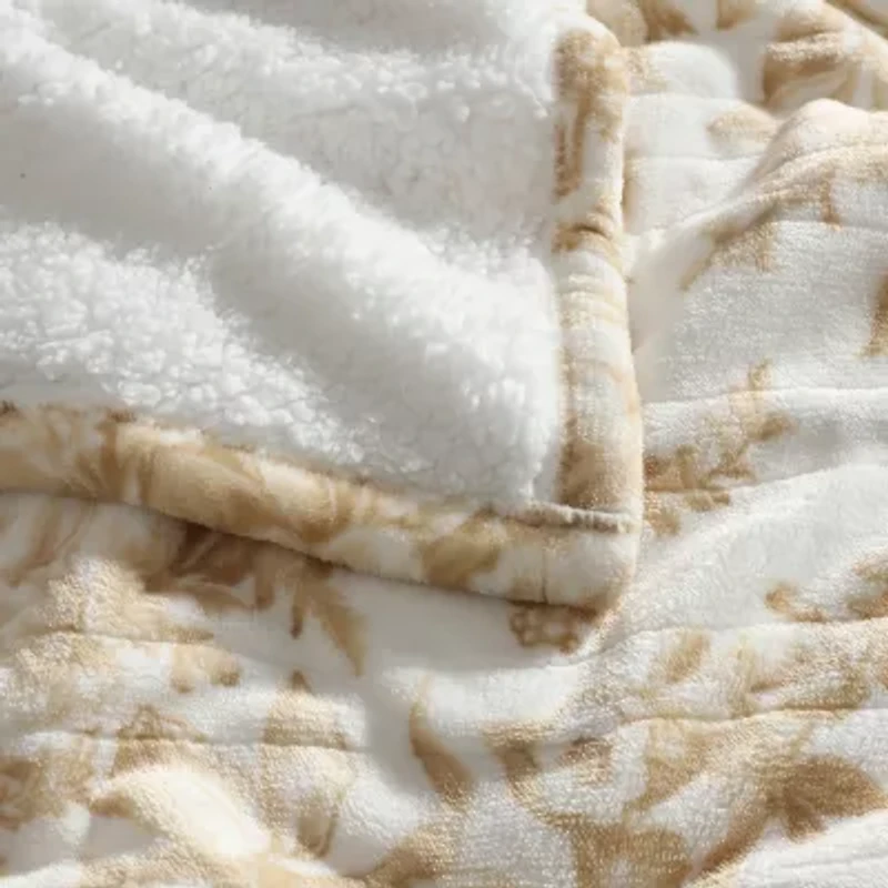 Laura Ashley Bedford Midweight Floral Blanket