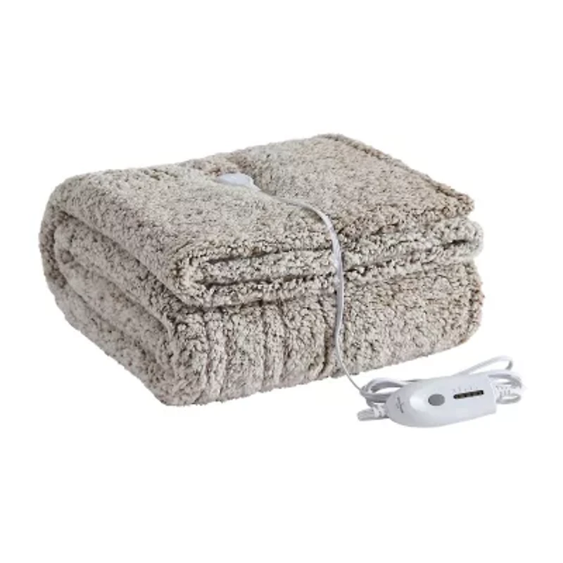 Eddie Bauer Lookout Mountain Heated Midweight Blanket