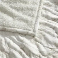 Laura Ashley Wistful Blooms Midweight Floral Blanket