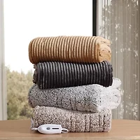 Eddie Bauer Mountain Valley Heated Midweight Blanket