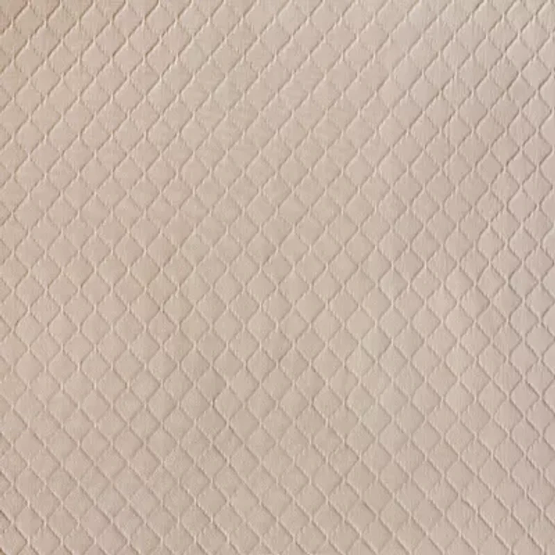 Fieldcrest Diamond Grommet Top Energy Saving 100% Blackout Single Curtain Panel