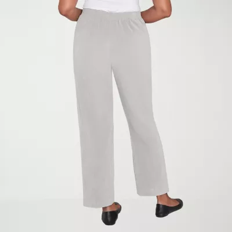 Alfred Dunner Stockbridge Womens Straight Corduroy Pant