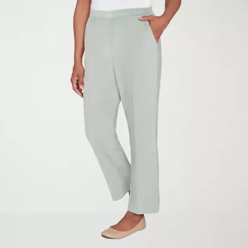 Alfred Dunner Stockbridge Womens Straight Corduroy Pant