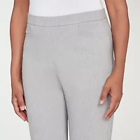Alfred Dunner Stockbridge Womens Straight Pull-On Pant