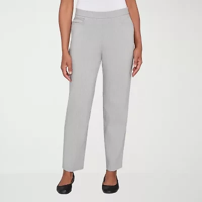 Alfred Dunner Stockbridge Womens Straight Pull-On Pant
