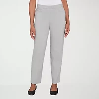 Alfred Dunner Stockbridge Womens Straight Pull-On Pant