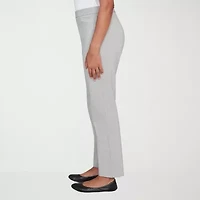 Alfred Dunner Stockbridge Womens Straight Pull-On Pant