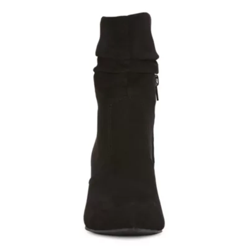 Sugar Womens Sonara Kitten Heel Slouch Boots