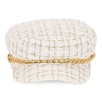 Alexis Bendel With Chain Womens Cadet Hat