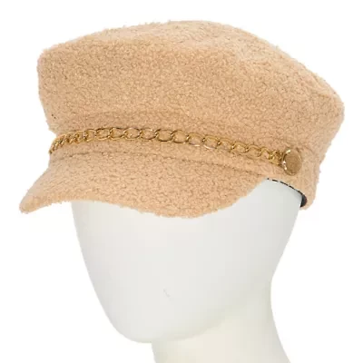 Alexis Bendel Woven With Chain Womens Cadet Hat