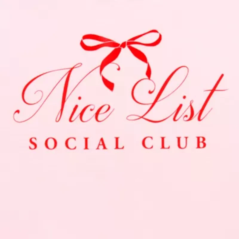 Nicelist Womens Juniors Crew Neck Long Sleeve Sweatshirt