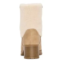 Thereabouts Little & Big Kid Girls Sawyer Stacked Heel Booties