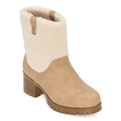Thereabouts Little & Big Kid Girls Sawyer Stacked Heel Booties