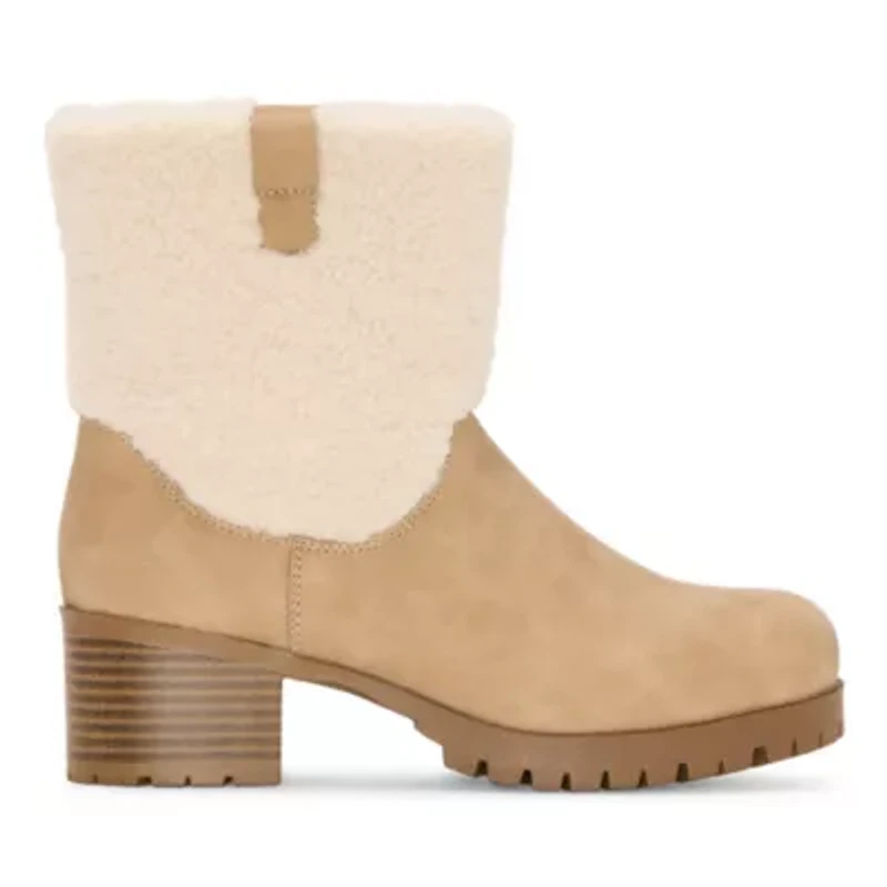 Thereabouts Little & Big Kid Girls Sawyer Stacked Heel Booties