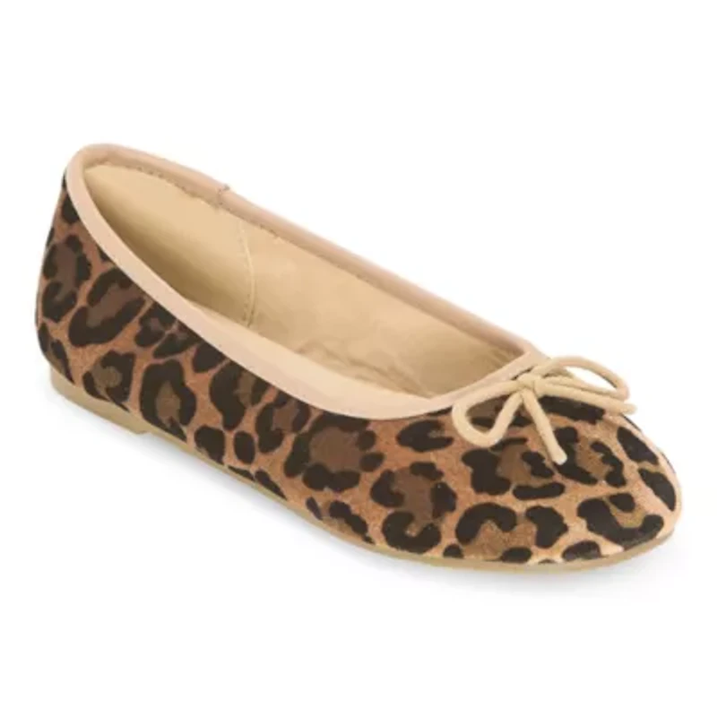 Thereabouts Lexi Little & Big Kid Girls Round Closed Toe Ballet Flats