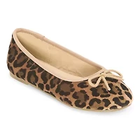 Thereabouts Lexi Little & Big Kid Girls Round Closed Toe Ballet Flats