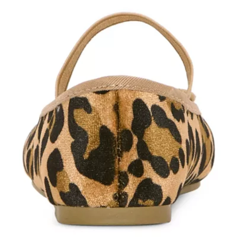 Thereabouts Lil Lexi Toddler Girls Round Closed Toe Ballet Flats