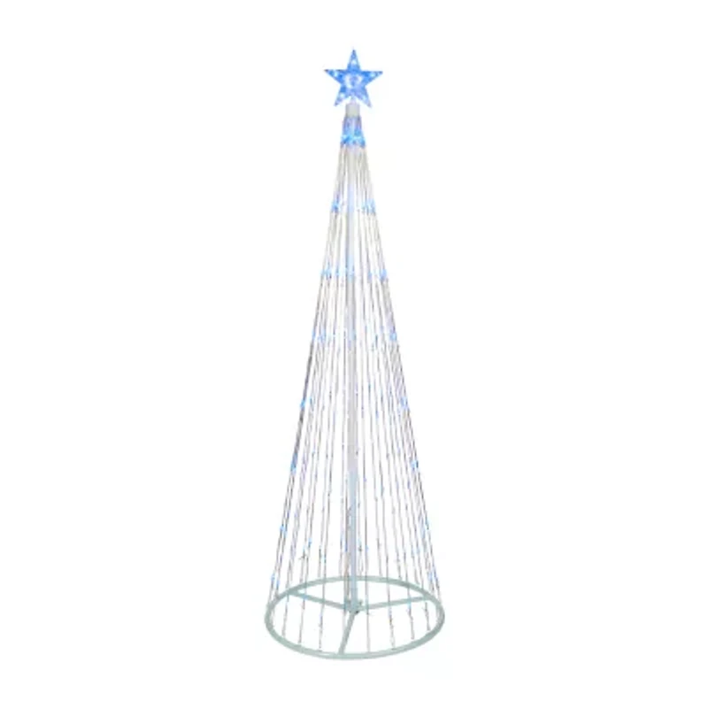 Northlight 9ft Led  Tree Show Cone Christmas Yard Art