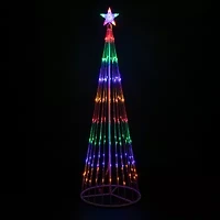 Northlight Show Cone  Tree Christmas Yard Art
