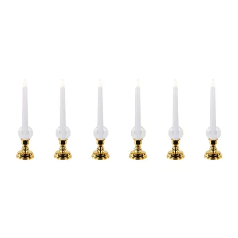 Northlight White Led 6-pc. Flameless Candle