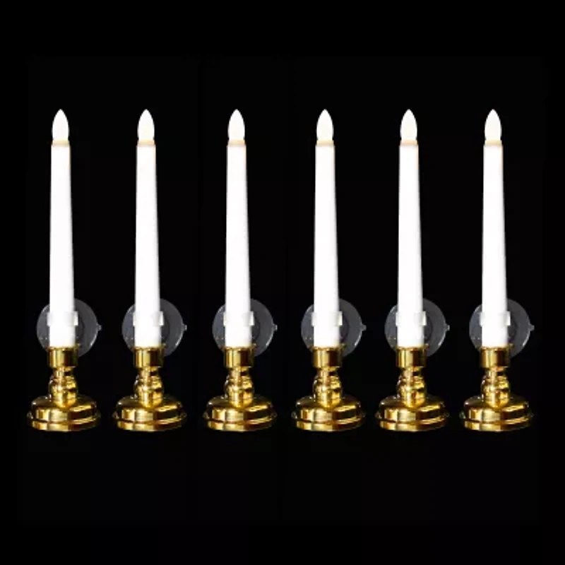 Northlight White Led 6-pc. Flameless Candle