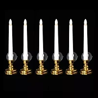 Northlight White Led 6-pc. Flameless Candle