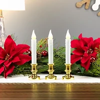 Northlight Led Flickering Window 3-pc. Flameless Candle