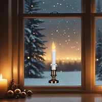 Northlight Led Flickering Window 3-pc. Flameless Candle