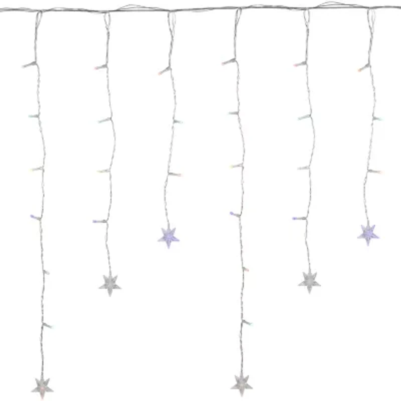 Northlight Stars Outdoor Icicle Lights