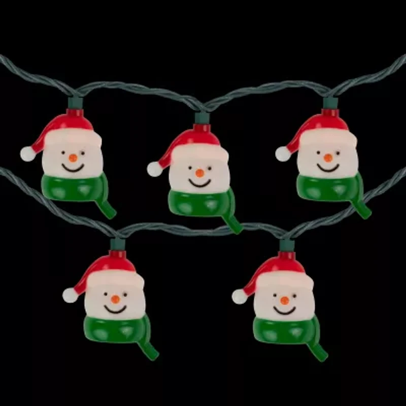 Northlight Snowman Heads String Lights