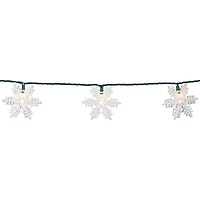 Northlight Glittered Snowflake String Lights