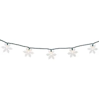 Northlight Glittered Snowflake String Lights